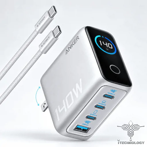 Anker Adapter 140W Universal B26976Z1 تصویر 2