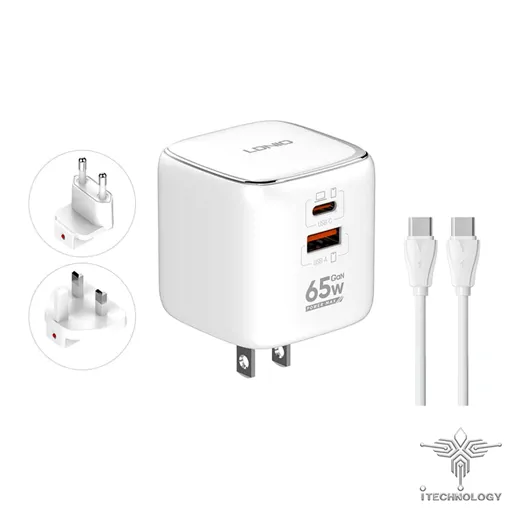 LDNIO GAN Charger 65W Q2617