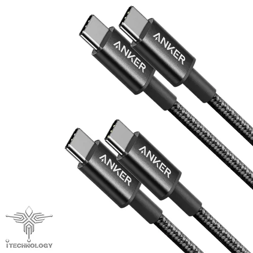 Anker Durable Braided T.C To T.C 60W Cable A8752H11 تصویر 2