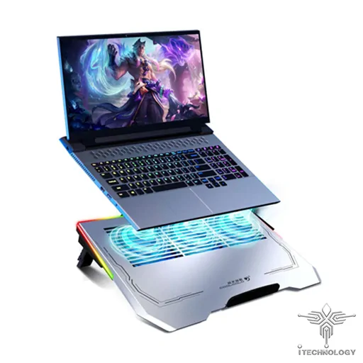 Laptop Cooling Fan PORODO PDX117 تصویر 3