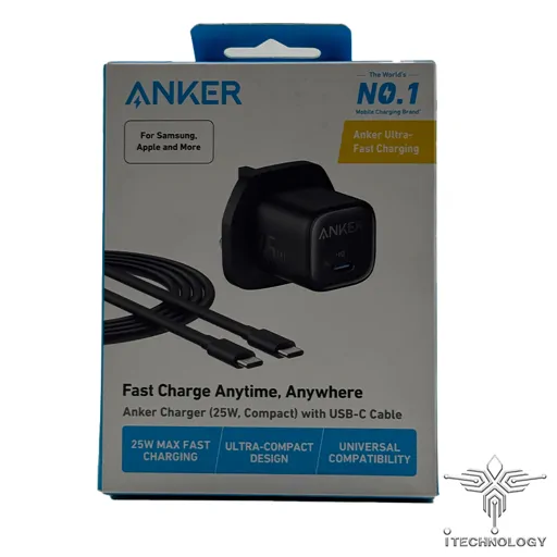 Anker Adapter25W With Cable B2656K11 تصویر 3