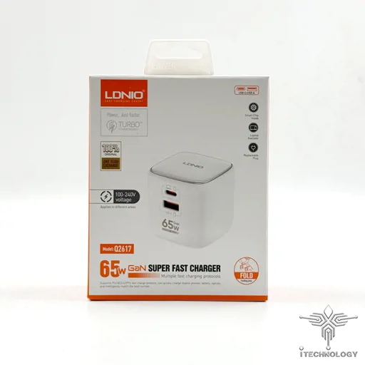 LDNIO GAN Charger 65W Q2617 تصویر 5